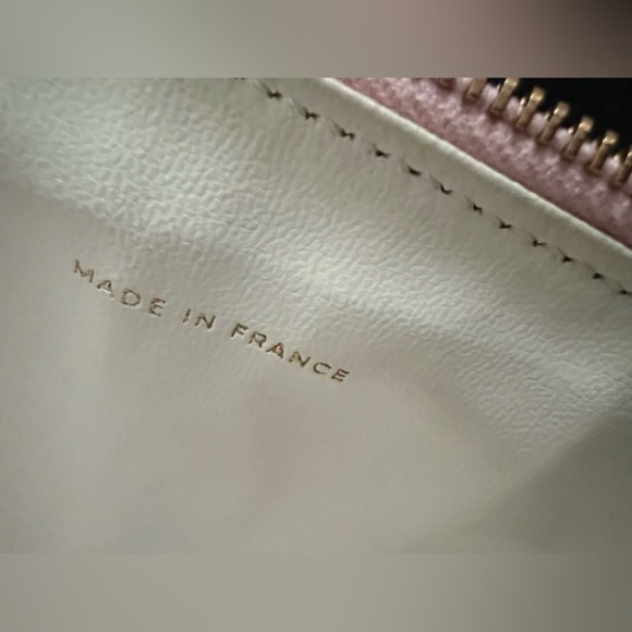 CHANEL Jumbo CC Vanity Purse Sakura Pink Caviar Bag Top Handle Karl Lagerfeld - Picture 11 of 11